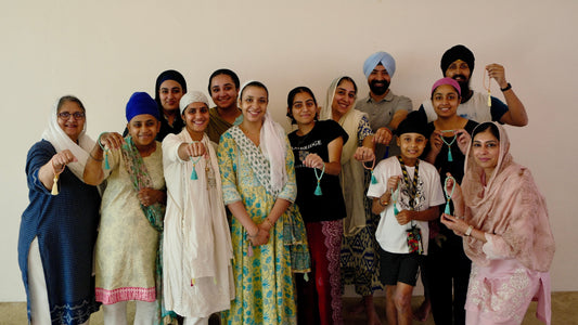Mala 📿 Making Workshop Khalsa Week 2025