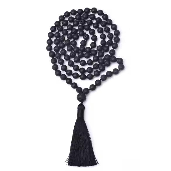 108 Mala Lava Stone – ALEMENZ - Main Image