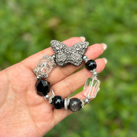 Black Butterfly Bracelet