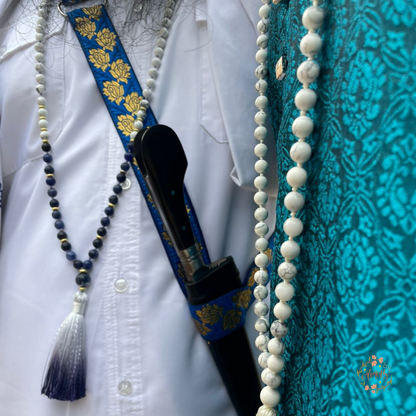 108 Mala - Sodalite & Howlite