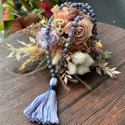 108 Mala - Tanzanite