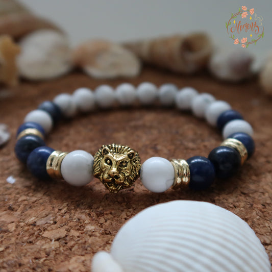 Sodalite & Howlite Bracelet